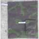 Cache Bags (chocolate and green) Velcro fastening